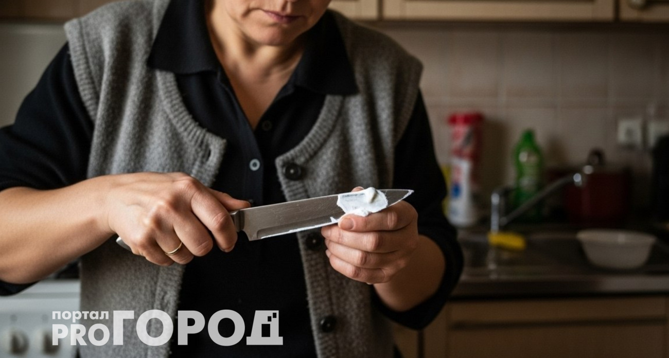 Раньше смеялась, а теперь сама так делаю: мажу ножи зубной пастой – спасет лучше дорогих средств