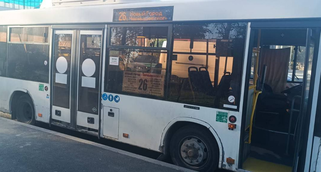 В Чебоксарах на Марпосадском шоссе при торможении автобуса пострадал трехлетний ребенок