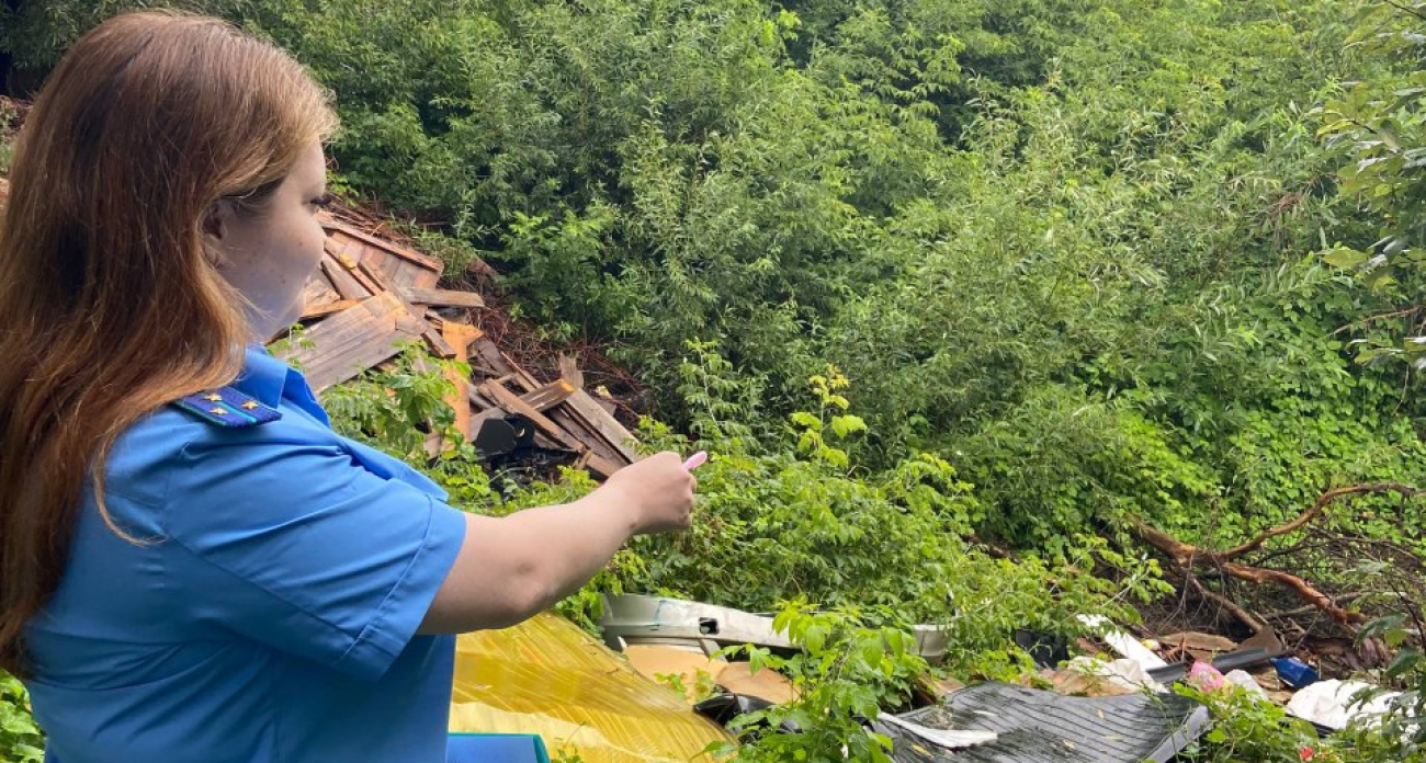 В Чувашии районный центр освободят от гор мусора