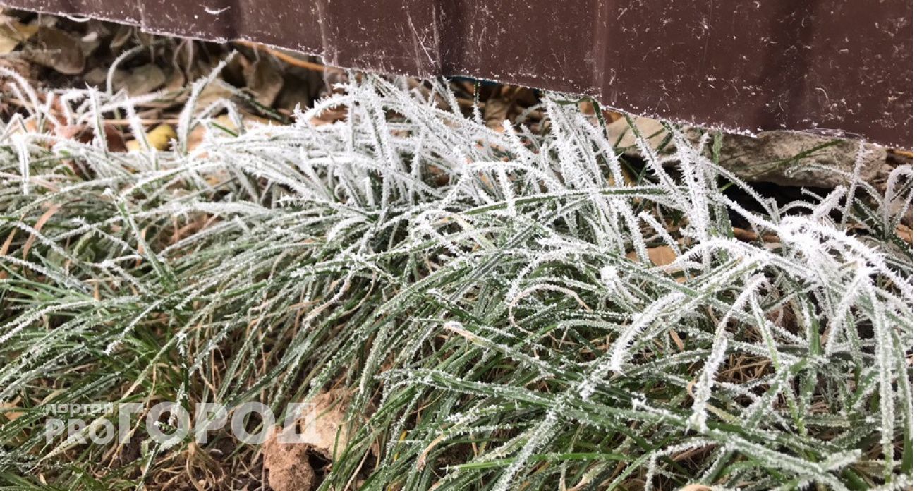 МЧС выпустило предупреждение о заморозках в Чувашии  до понедельника