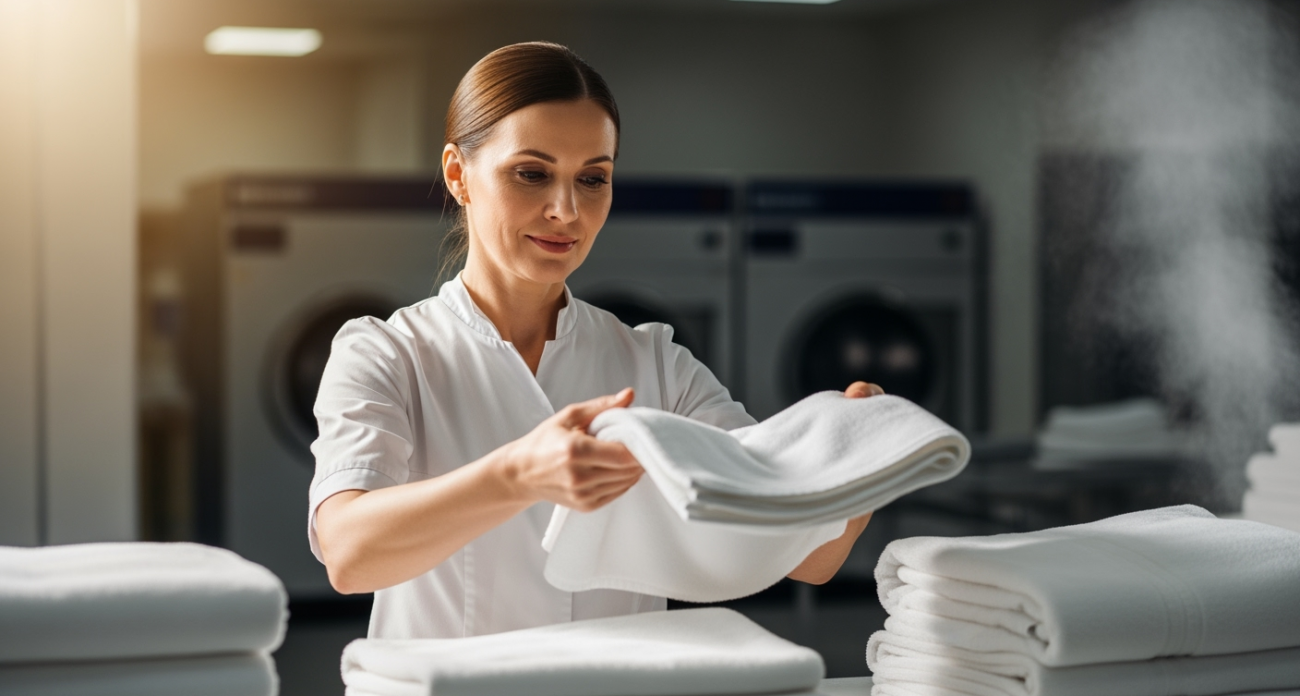 Горничная элитного отеля раскрыла тайну идеальных полотенец: два простых ингредиента из вашей кухни