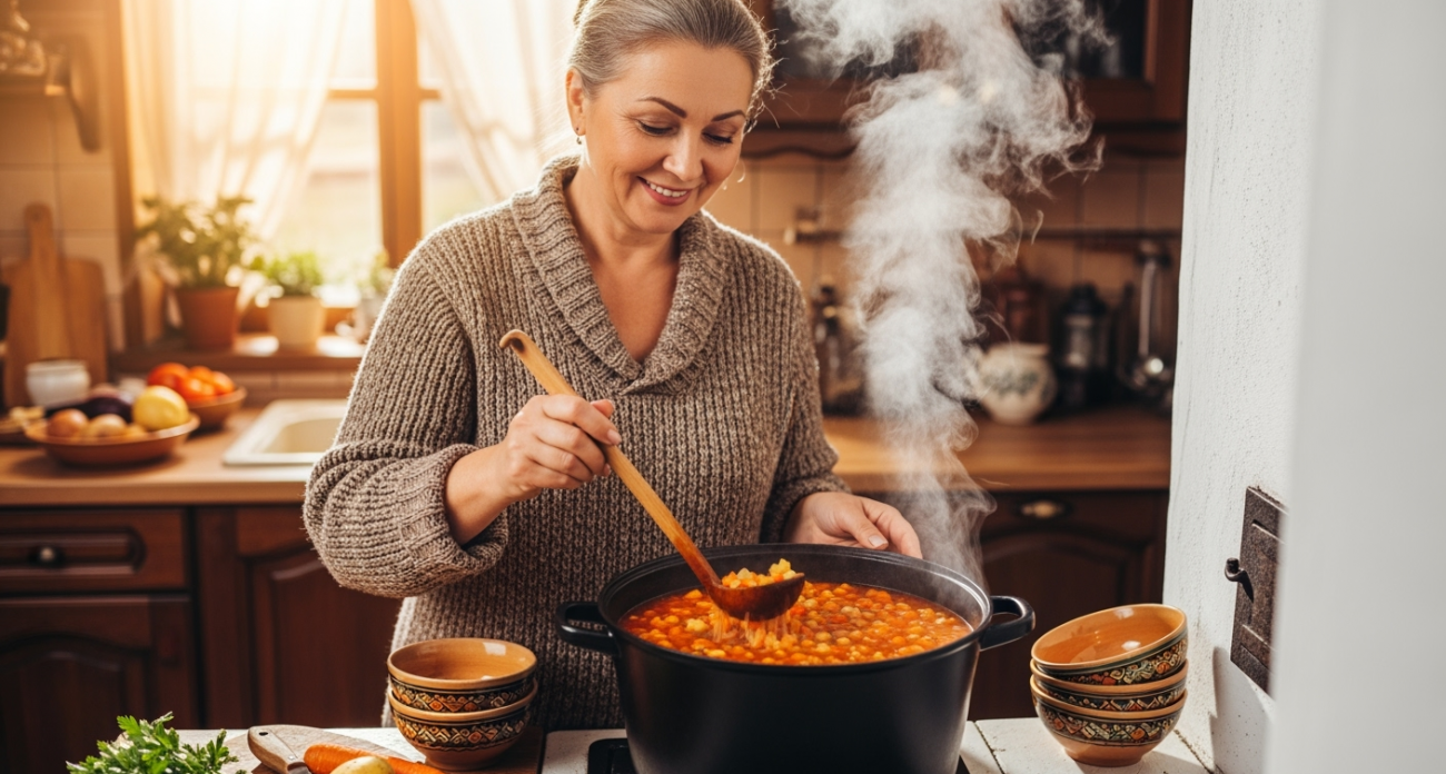 Суп, который исчезает быстрее, чем я успеваю его сварить: секрет рецепта моей бабушки