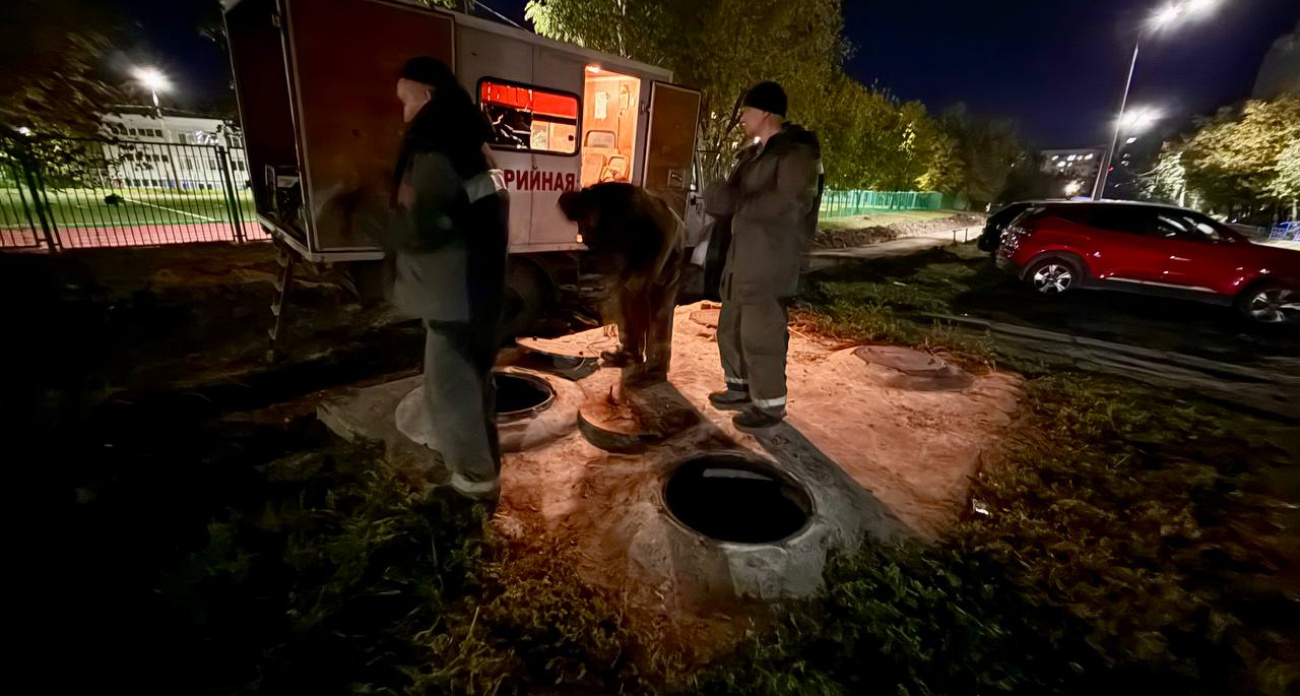 В Чебоксарах во время пуска тепла произошли прорывы на теплотрассе