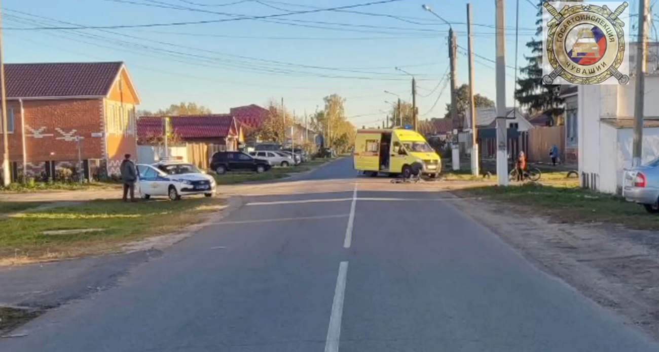 В Цивильске сбили четвероклассника на велосипеде