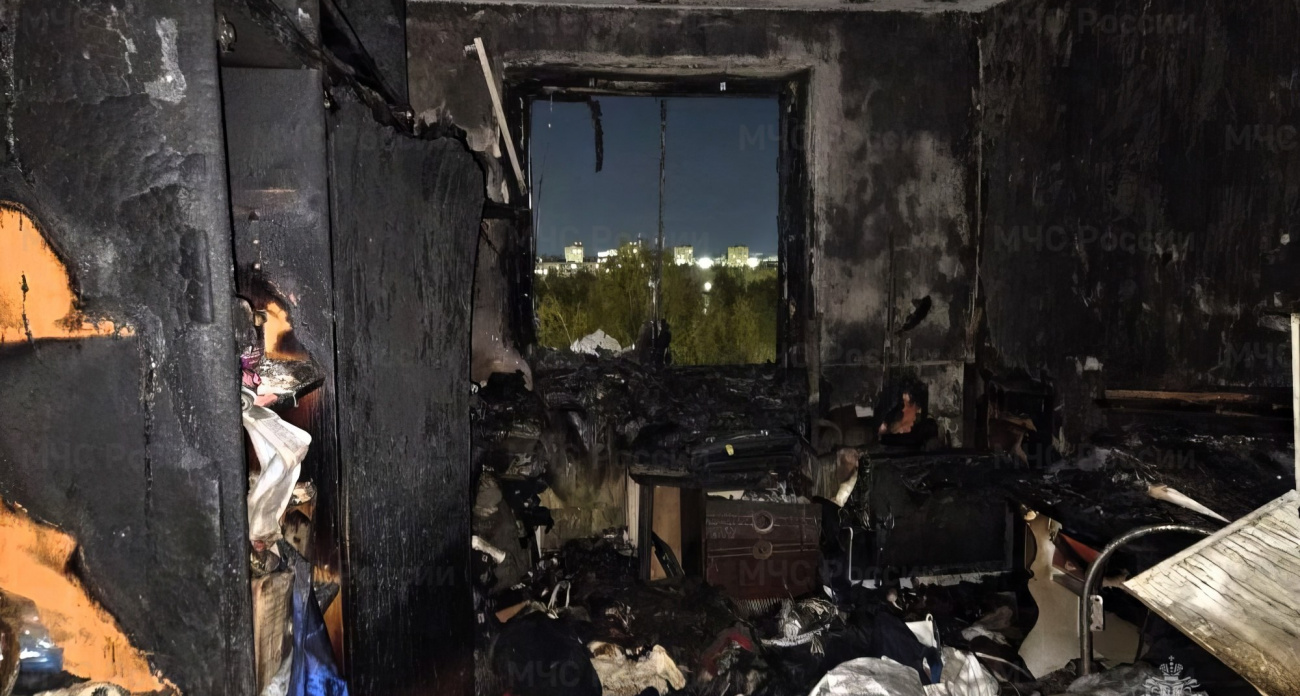 В Чебоксарах 19-летний парень спалил трехкомнатную квартиру бабушки