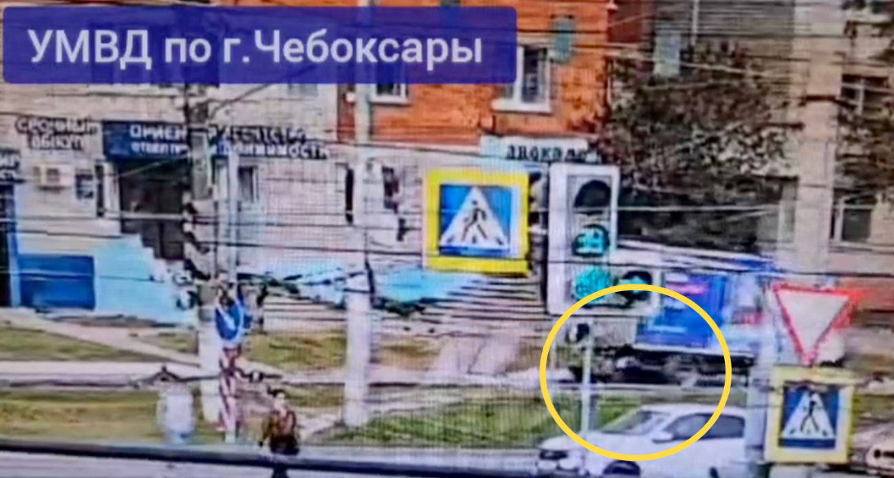 Пенсионер, которого сбила "Газель" в Чебоксарах, умер в больнице