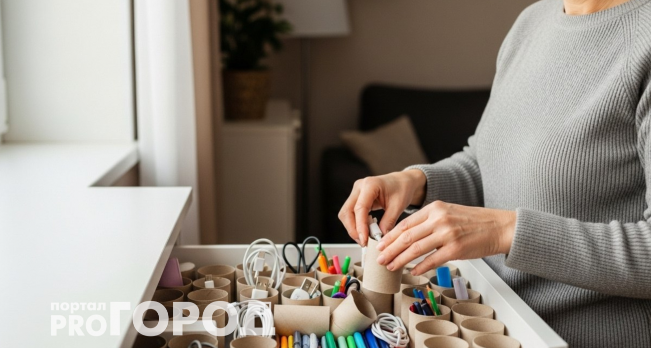 Втулки от туалетной бумаги больше не выбрасываю: здорово спасают в хозяйстве – лучше покупных органайзеров