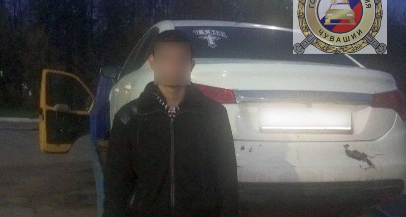 Один дома: подросток из Чувашии в отсутствие родителей прокатился на их машине, но поездка продлилась недолго