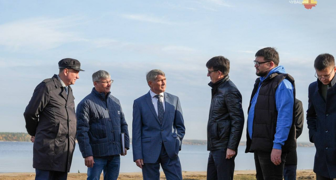 Николаев съездил в Новый город и посмотрел, как идут работы на очистных сооружениях