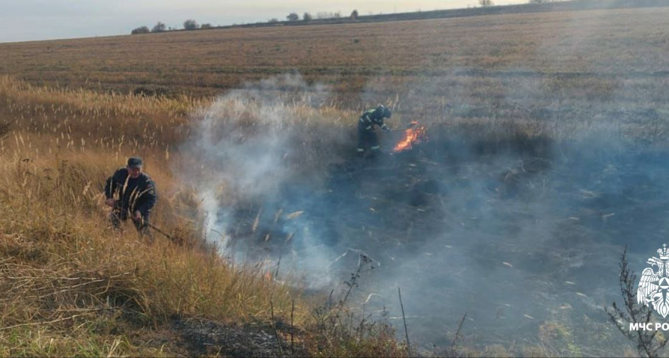 За сутки в Чувашии потушили четыре пожара