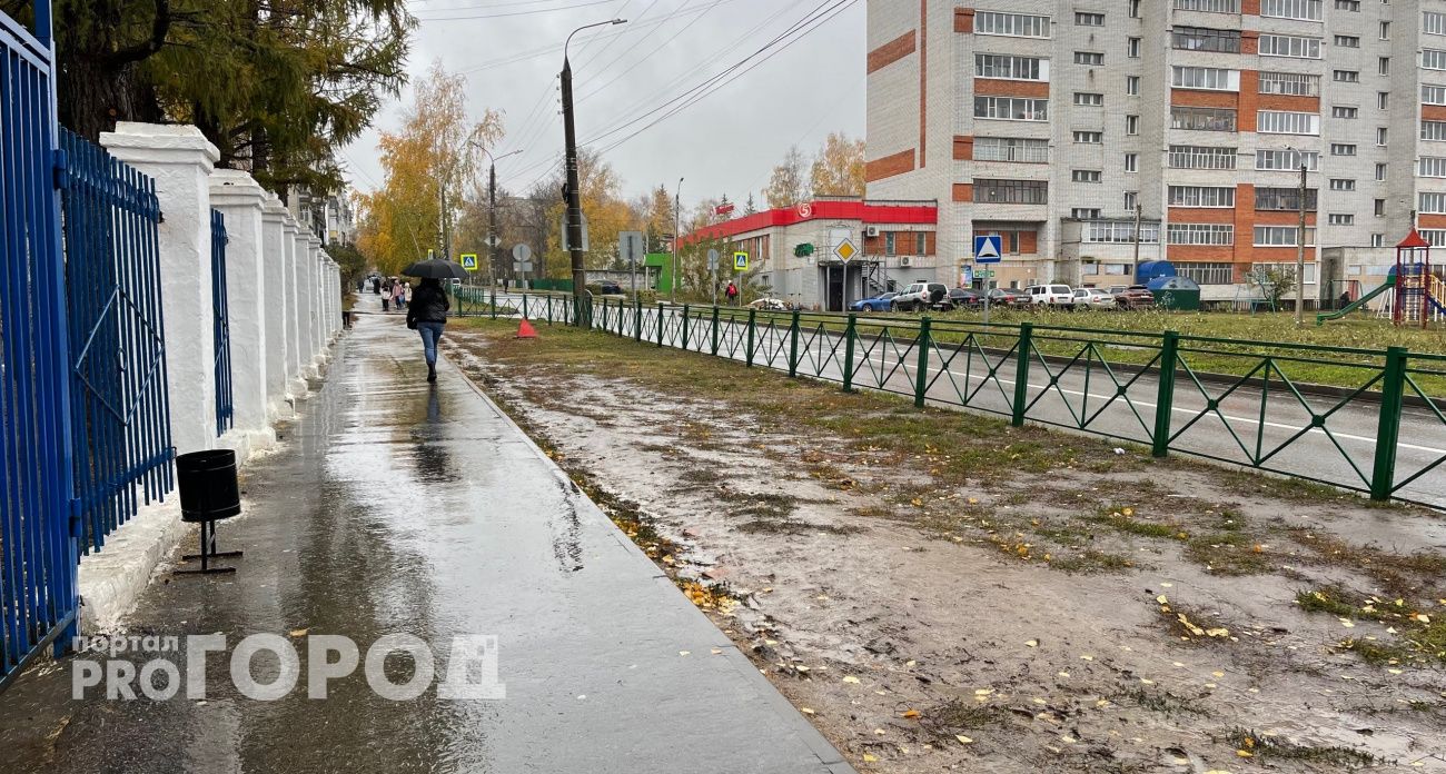 Начало новой недели в Чувашии будет дождливым и пасмурным