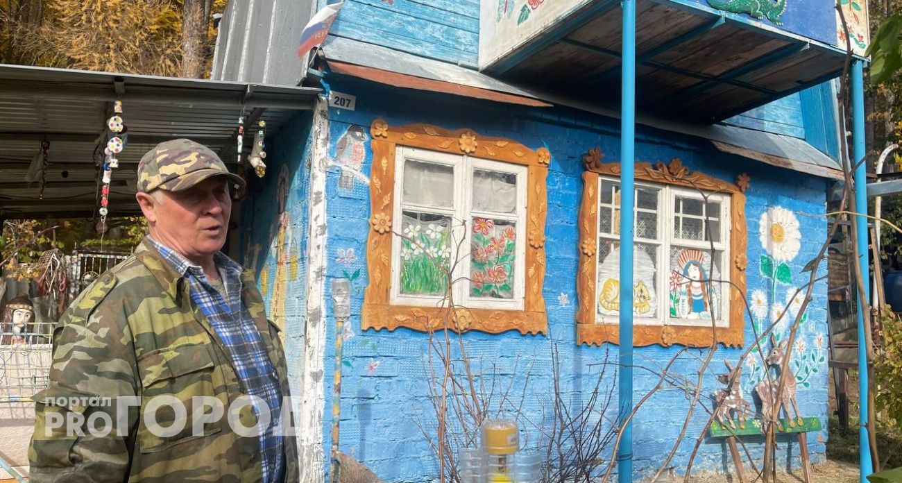 Сварщик из Чебоксар превратил дачный участок в сказочный мир: "Начал ради внуков, а теперь и взрослые приходят посмотреть"
