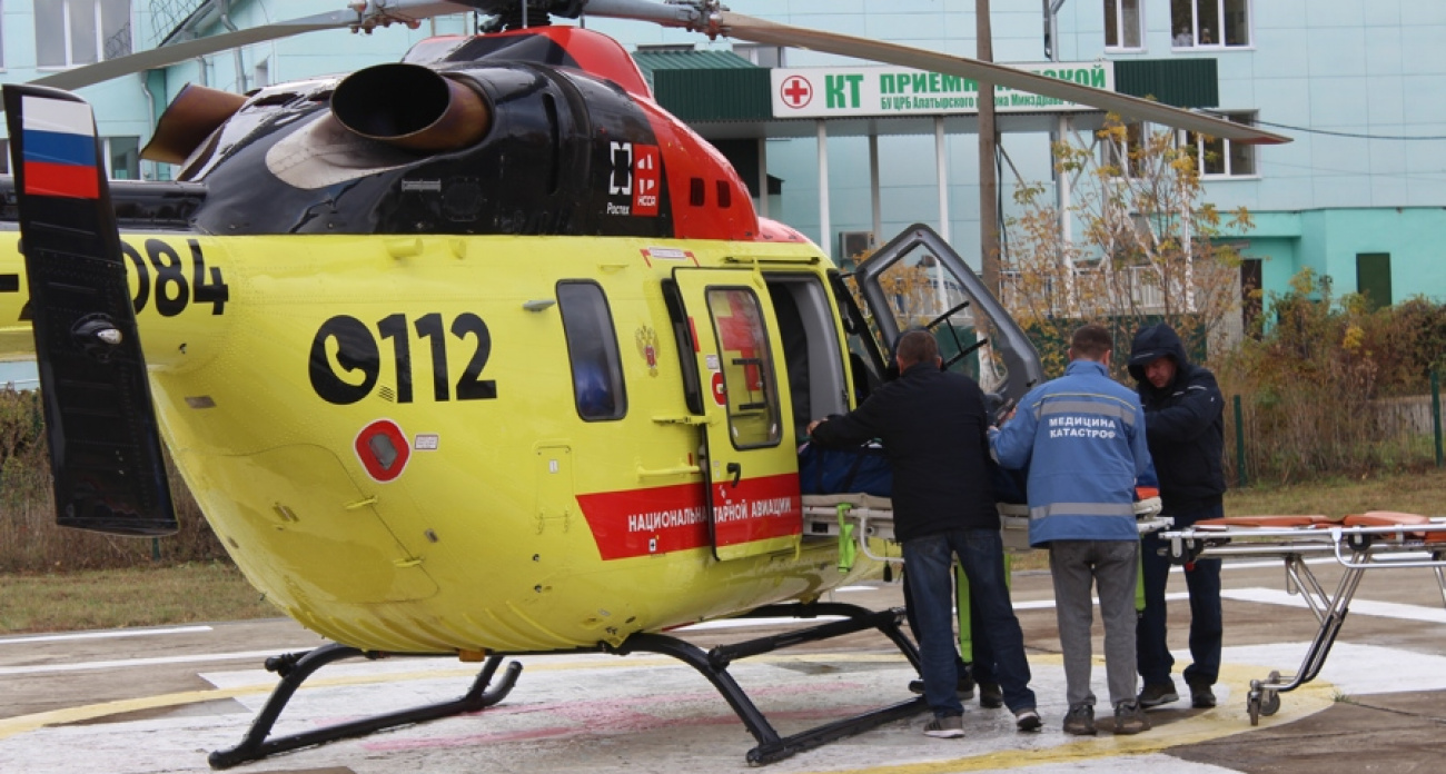 В Чувашии женщину с переломом позвоночника пришлось госпитализировать по воздуху