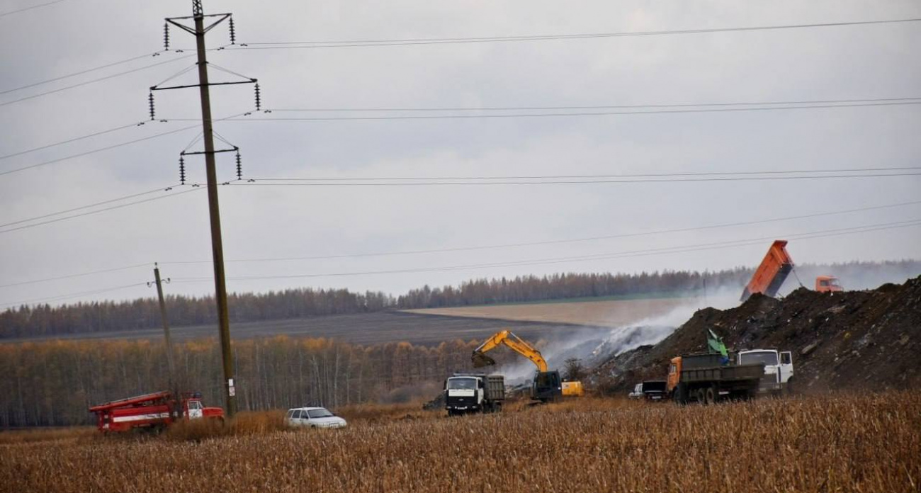 Прокуратура разбирается с нарушениями на алатырской свалке, которая горела с 10 октября