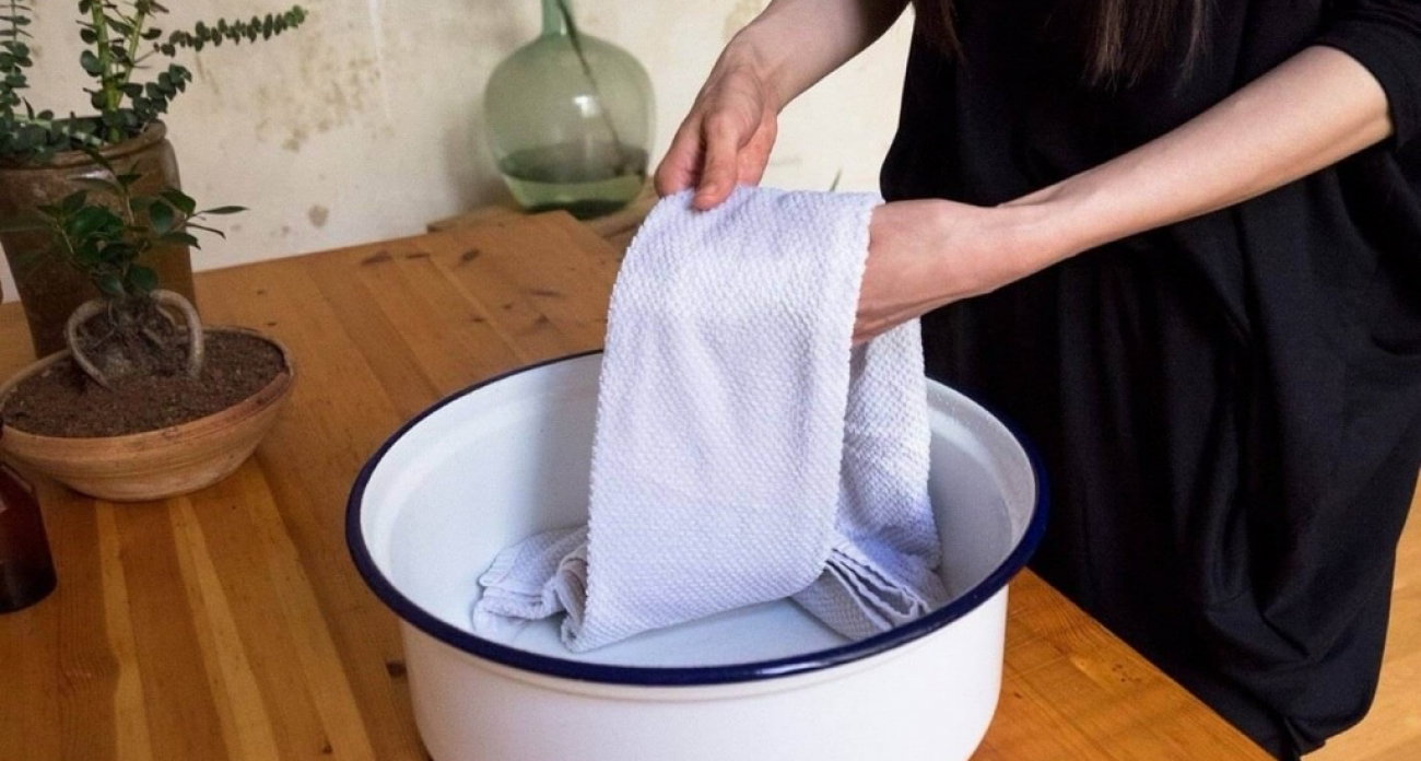 Вываривание полотенец в прошлом: 2 ложки на таз - станут как новые