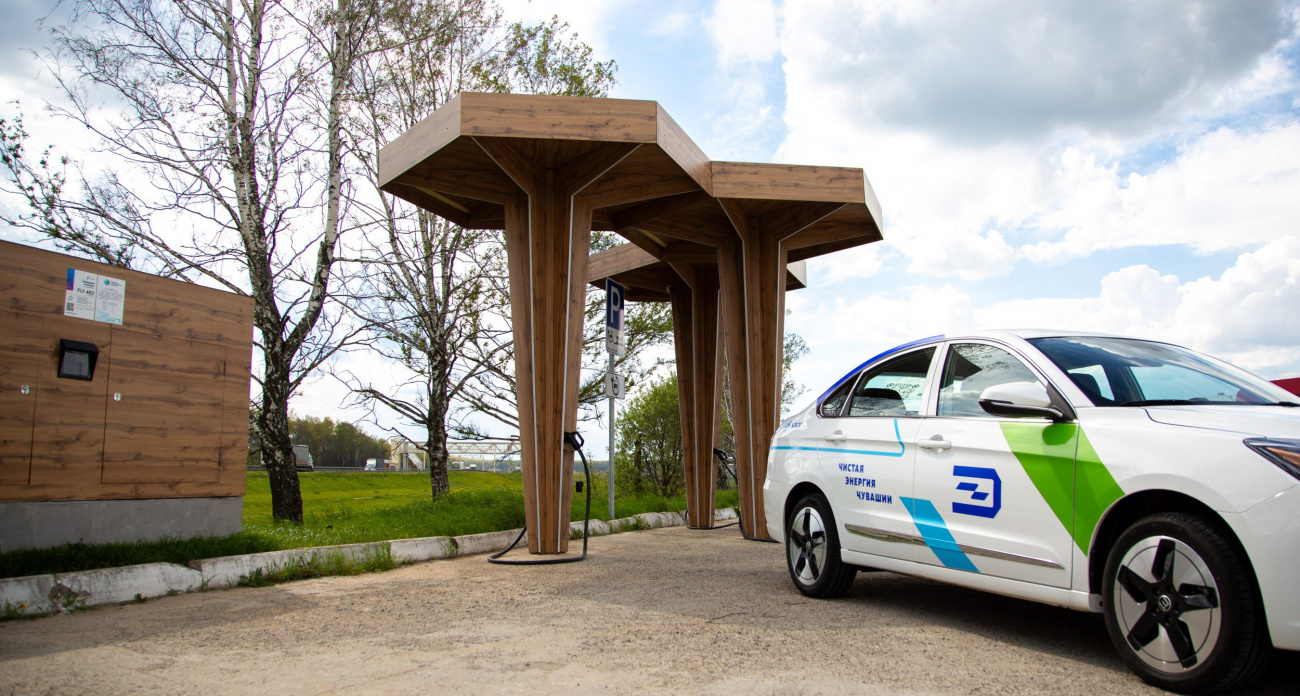 В Чувашии построят еще более 180 электрозарядных станций