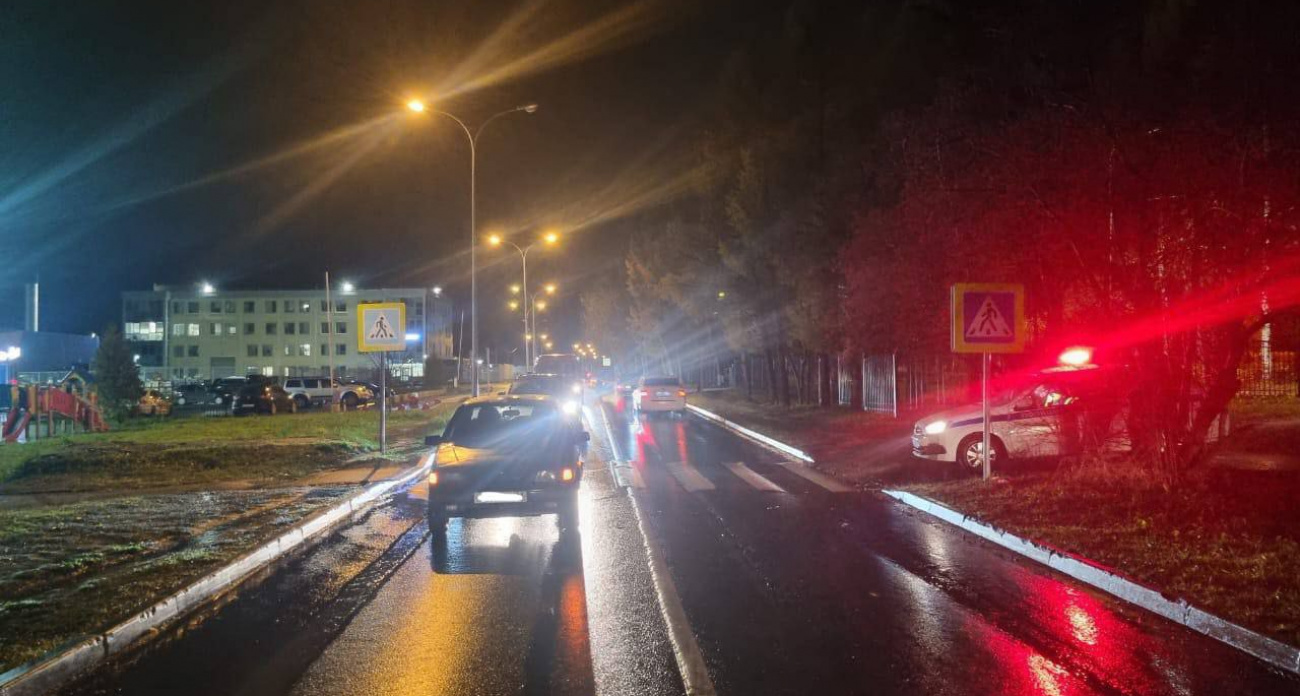 В Чебоксарах сбили подростка на пешеходном переходе