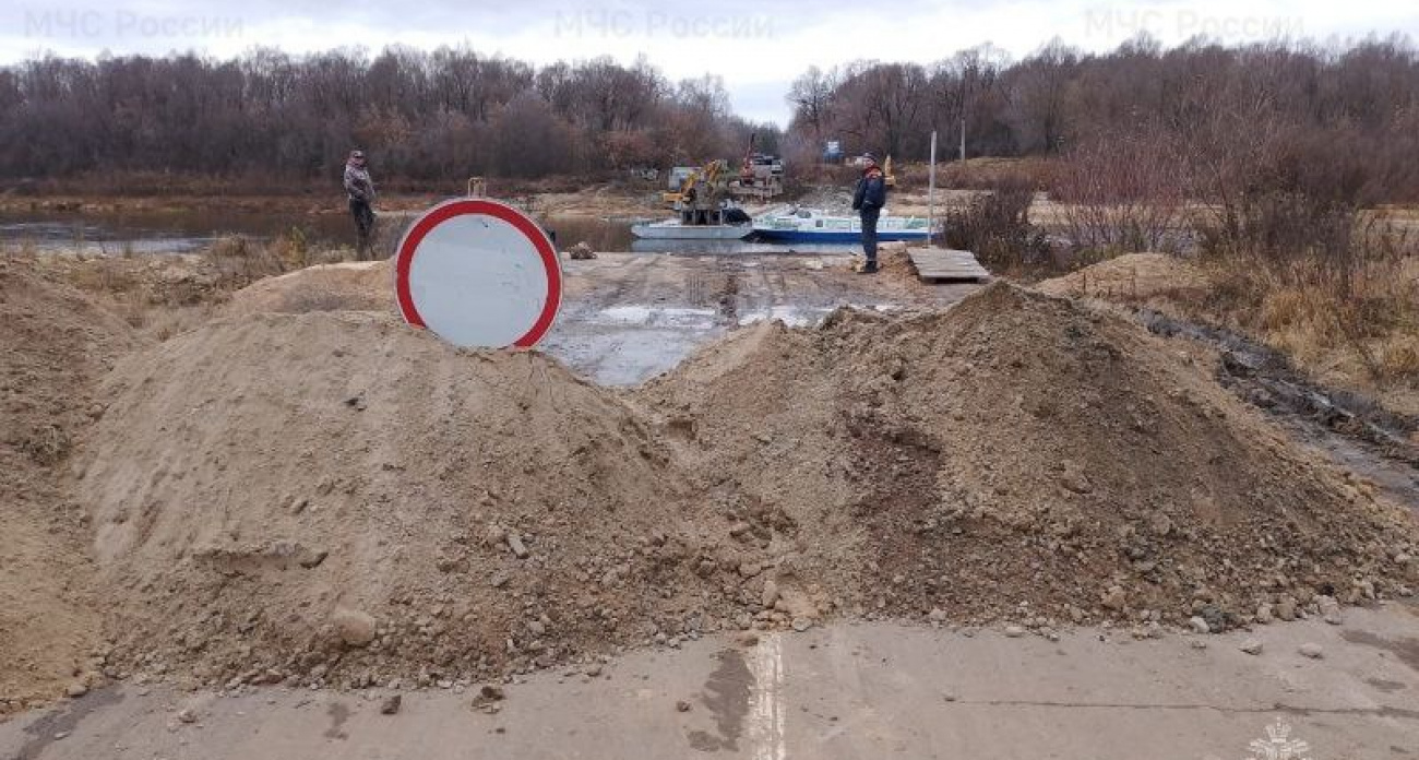 В Шумерлинском районе закрыли мост через Суру