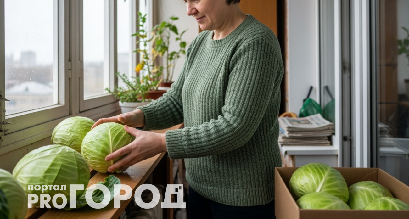 Капуста всю зиму будет свежей и хрустящей: где хранить ее в квартире, если нет погреба