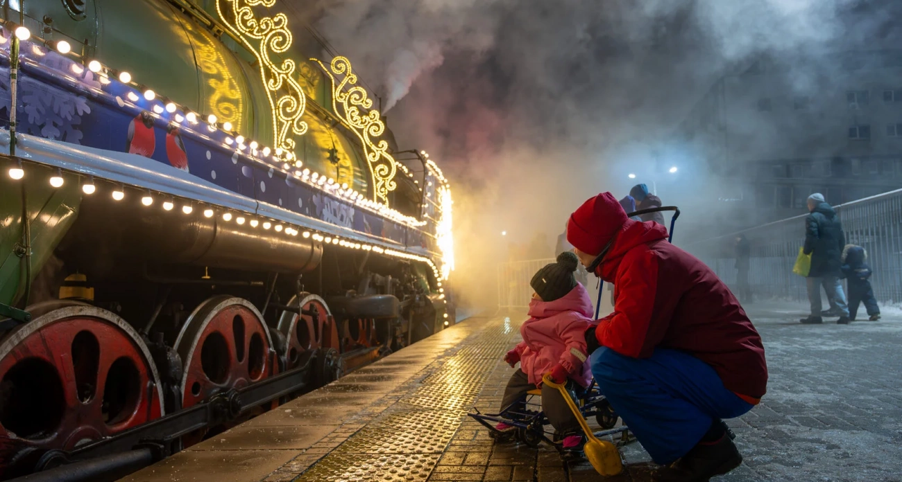 Новогодний Поезд Деда Мороза опубликовал свой маршрут: заедет ли в Чувашию