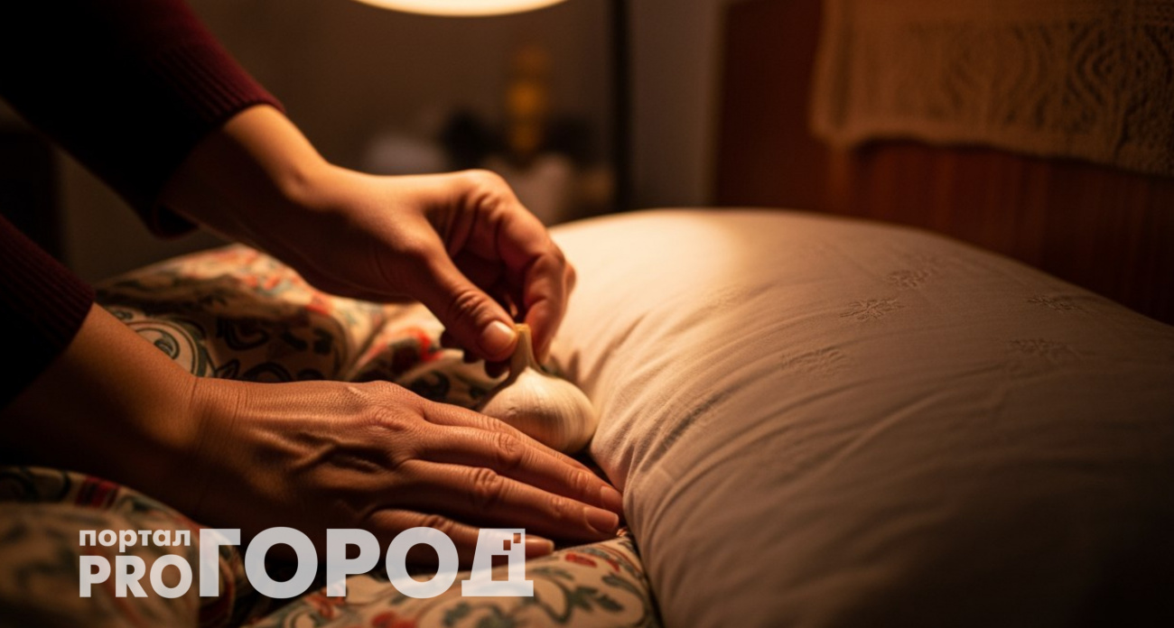 Так делали еще наши предки: положите чеснок под подушку – и уже утром увидите эффект