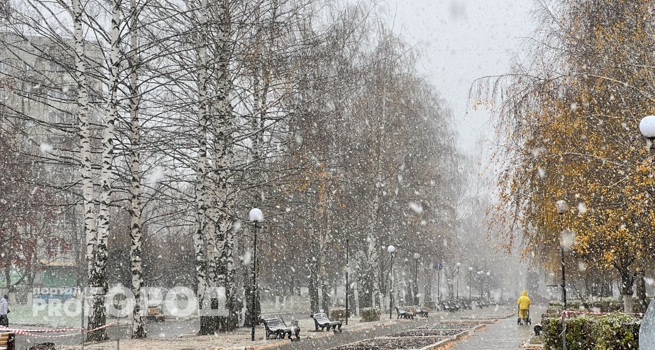 Мокрый снег и гололедица: прогноз погоды в Чувашии на 13 ноября