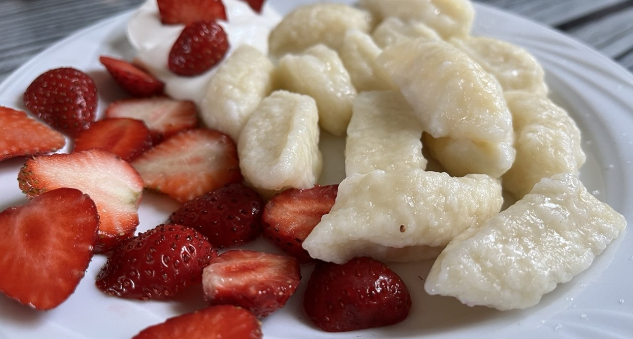 Бабушка напомнила давнишний рецепт: делаю ленивые вареники на завтрак за 20 минут