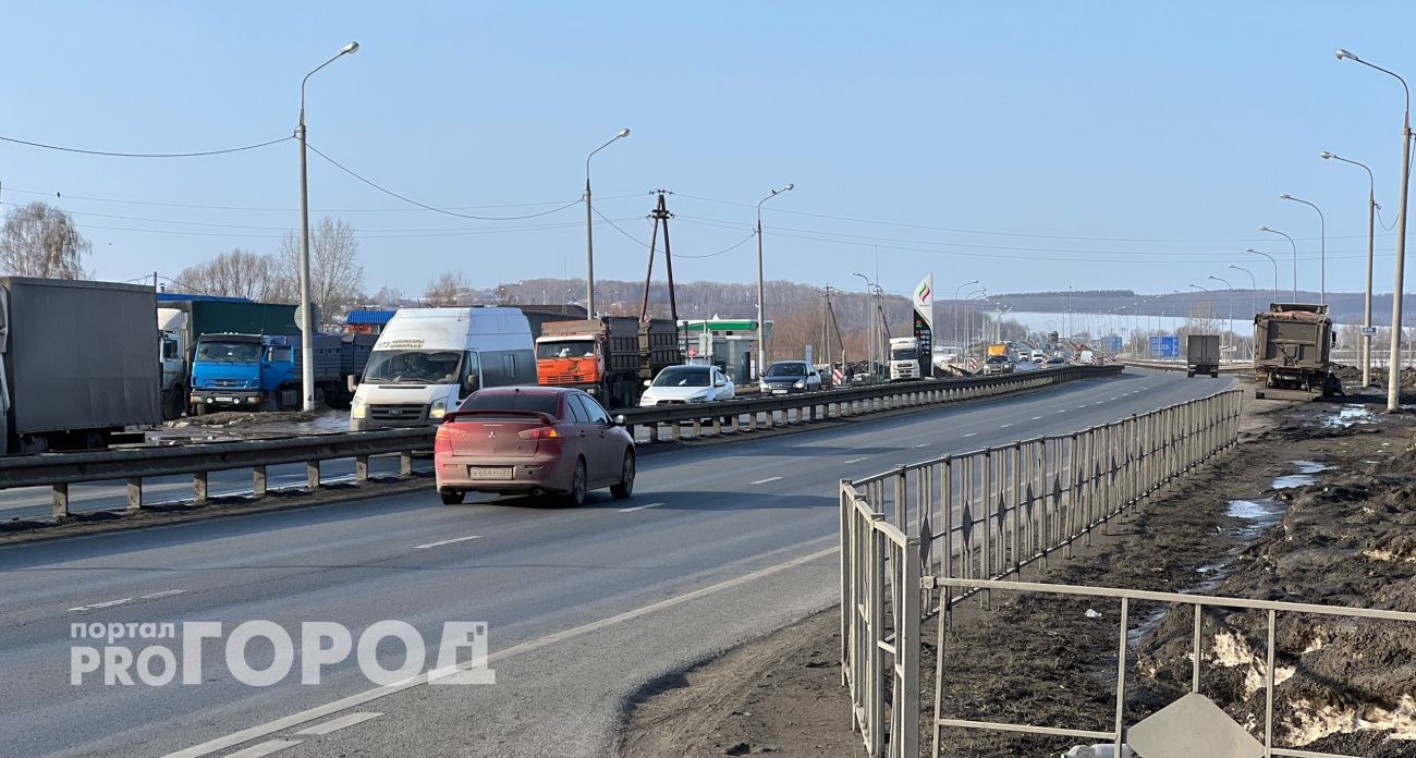 В Чувашии временно полностью перекроют движение по трассе М-7