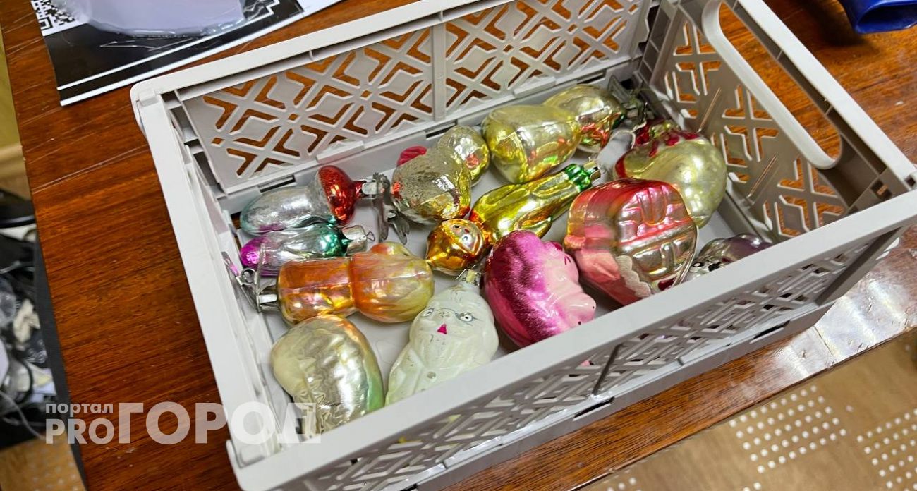 Сколько стоят советские игрушки на елку в Чебоксарах: за особо редкие просят десятки тысяч рублей