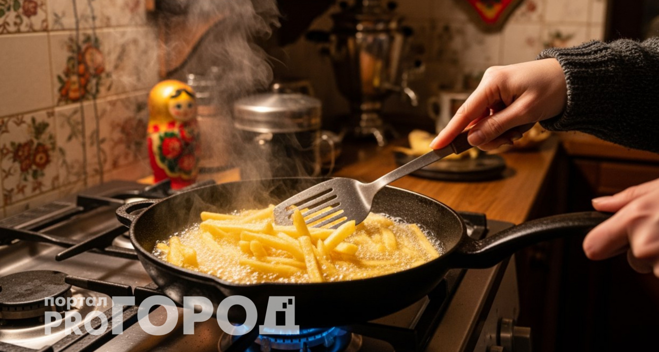 Почему картошка тушится, а не жарится: уберите эти пять ошибок – и хрустящая корочка обеспечена