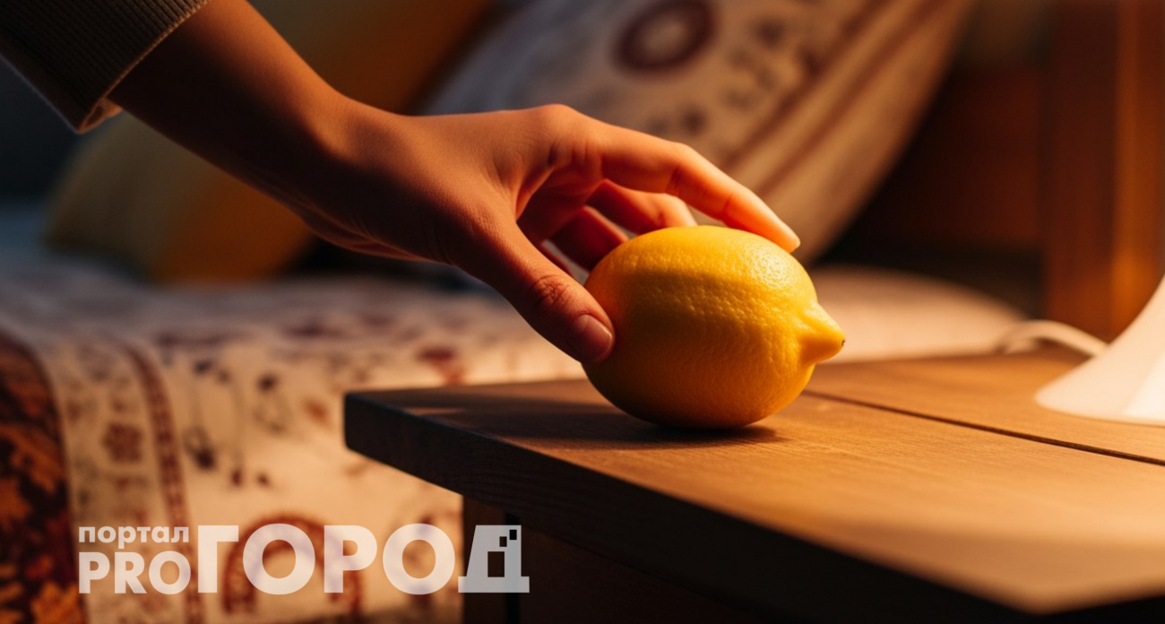 Кладу лимон рядом с кроватью, и уже утром вижу невероятный эффект для организма