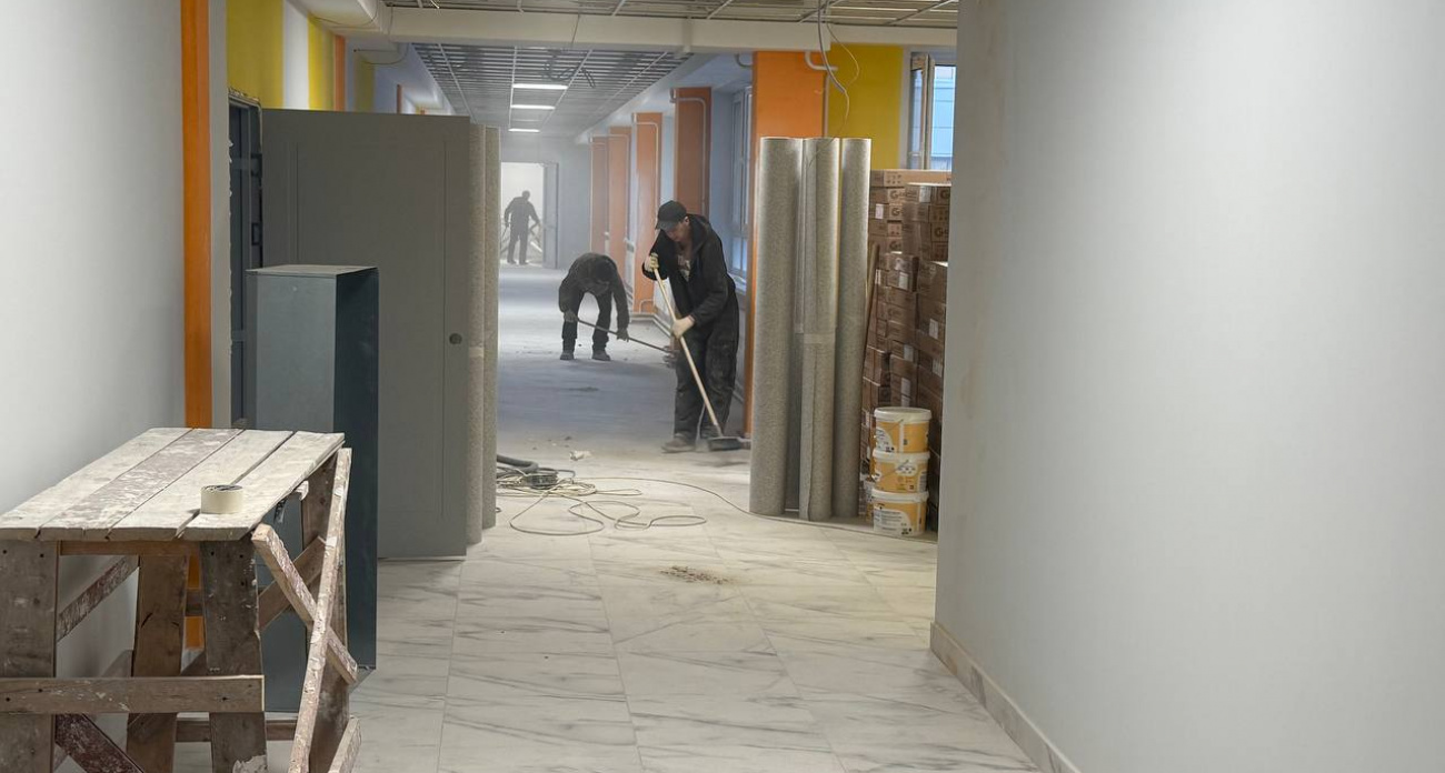 В чебоксарской школе встала проблема срыва сроков ремонта