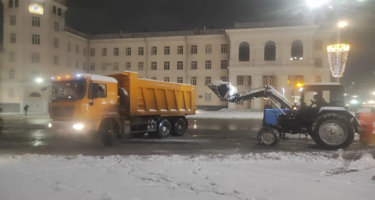 Чебоксарцы могут в режиме реального времени отслеживать, где работает снегоуборочная техника