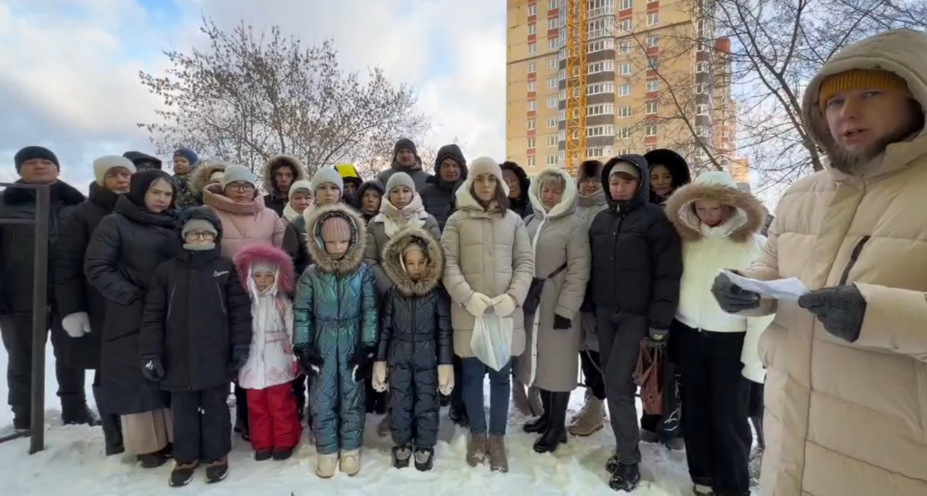 Обманутые дольщики чебоксарского ЖК "Кувшинка" записали обращение к Путину: просят помочь в их беде