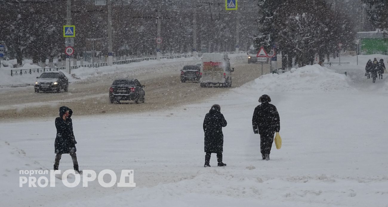 В субботу в Чувашии осадки будут переходить от снега к дождю