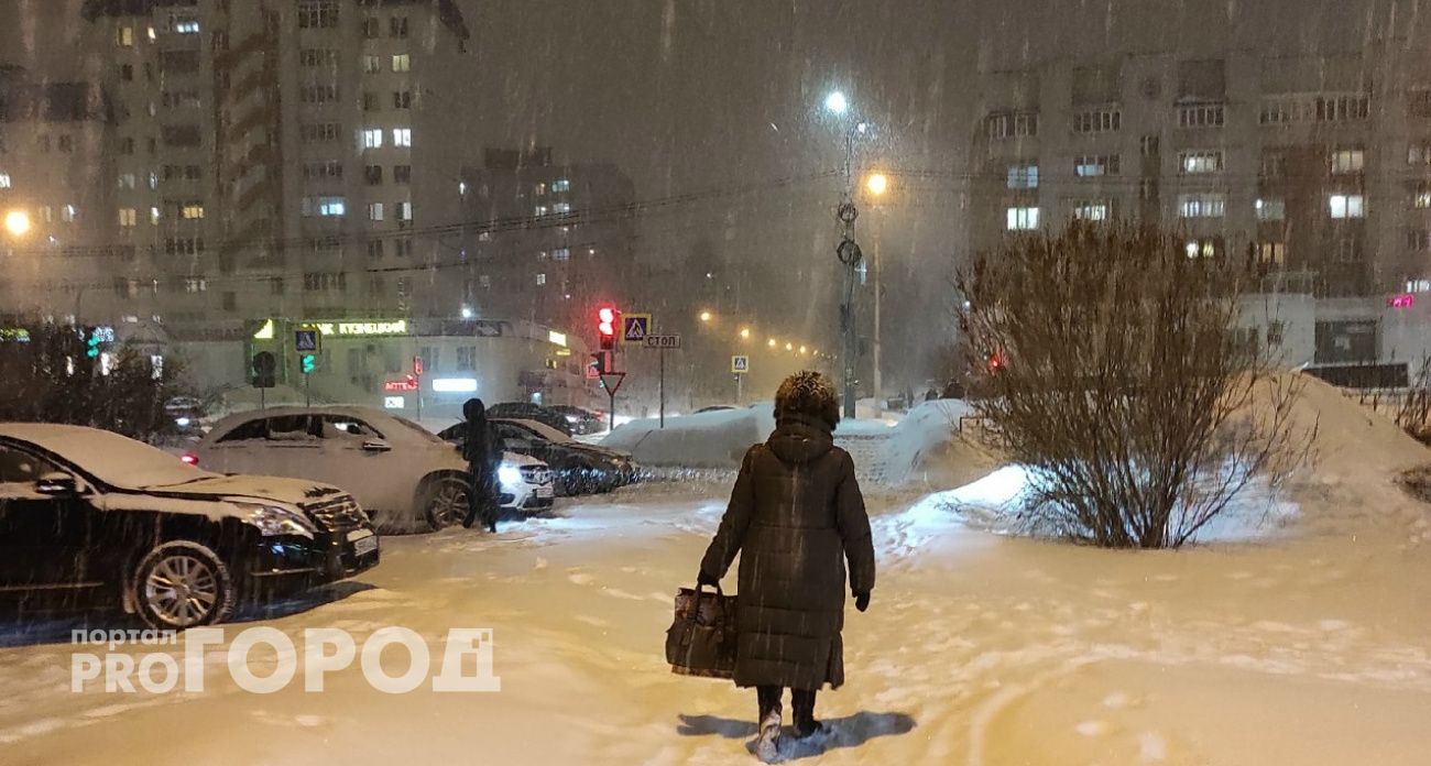 Понедельник встретит жителей Чувашии метелью и морозцем
