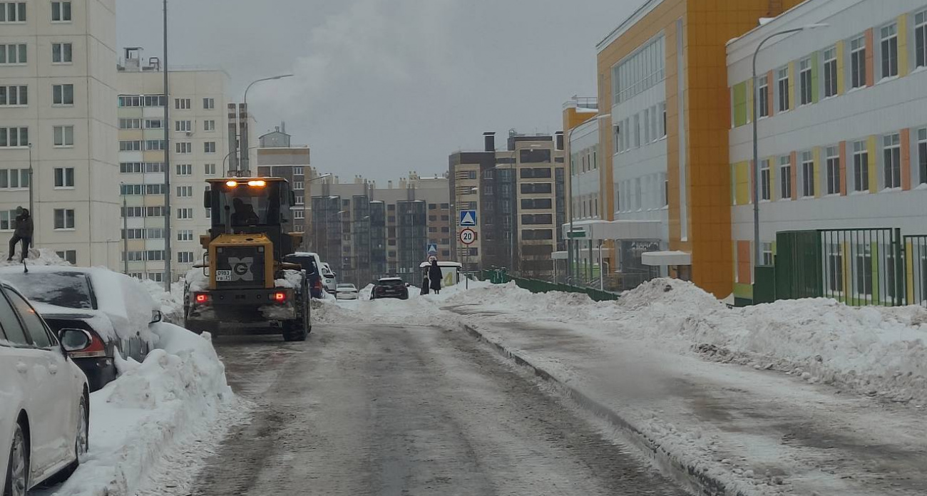 Чебоксарцы пожаловались на снег – и власти провели проверку