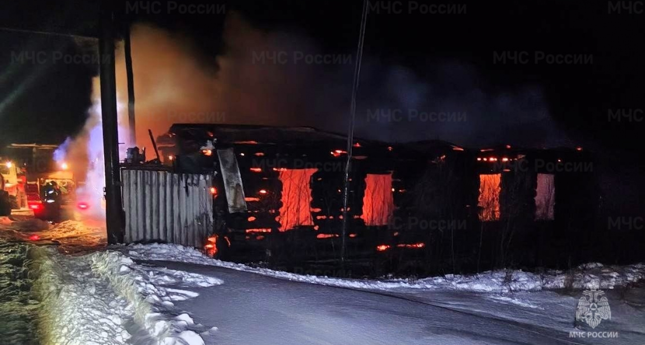 В Чувашии на месте сгоревшего дома пожарные нашли тело местного жителя