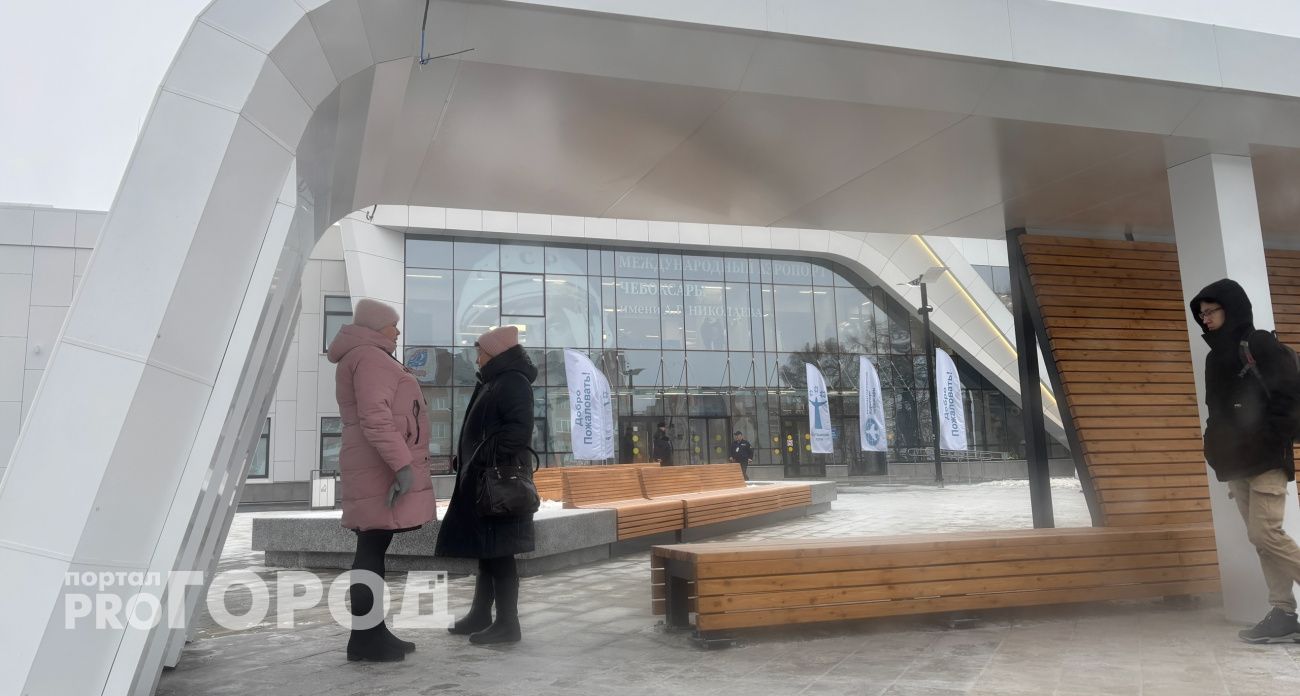 В Чебоксарах самолетами стало летать больше людей