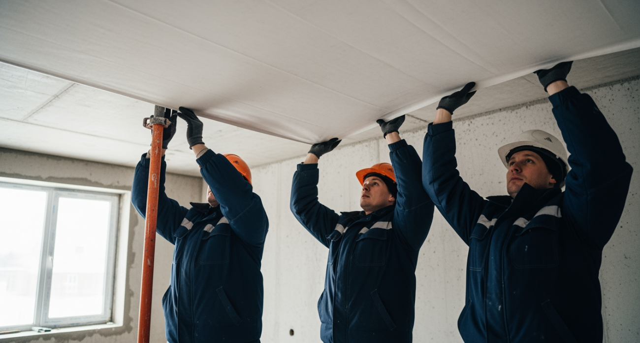 Дизайнеры отказываются от натяжных потолков: 4 стильные альтернативы, которые выбирают для модного интерьера в 2024