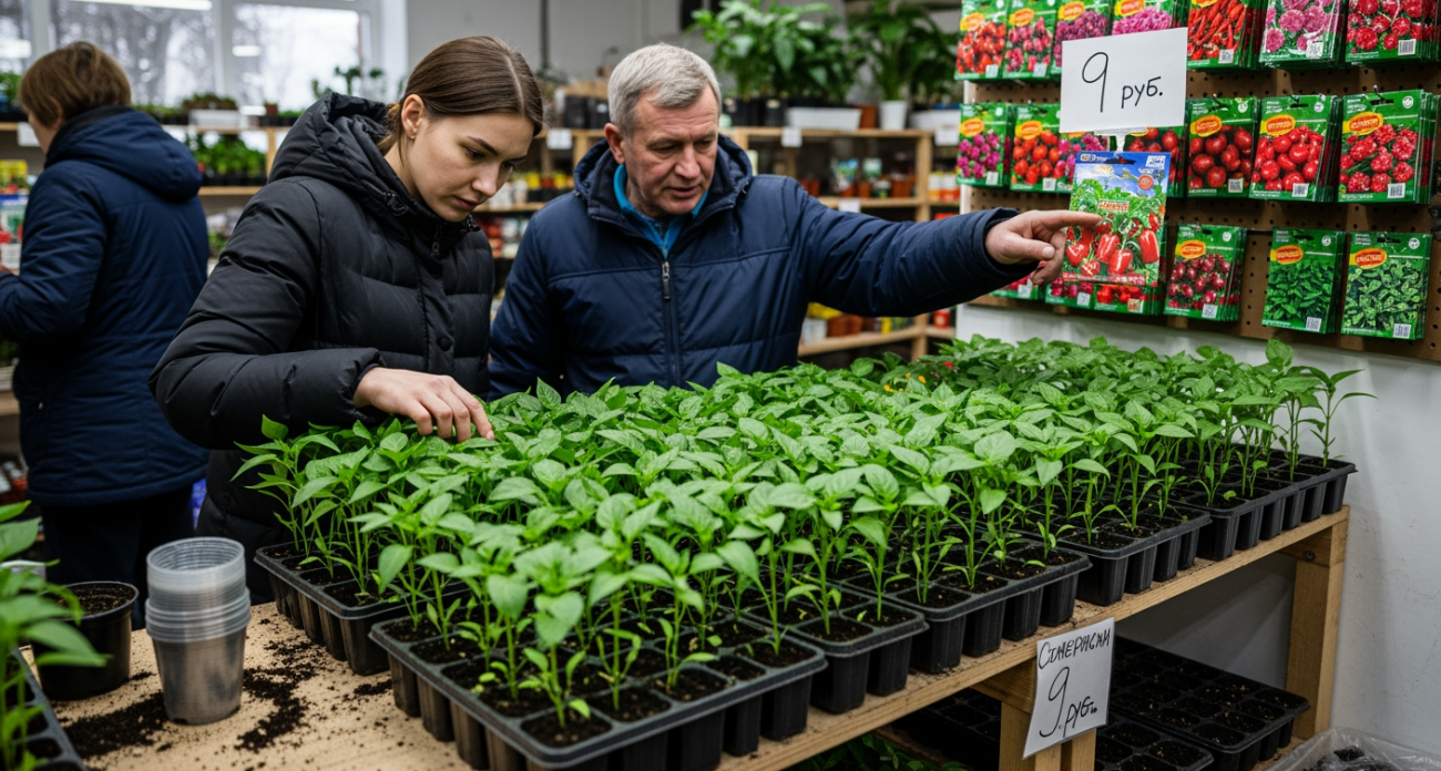 Развожу половинку таблетки в литре воды — рассада растет как на дрожжах: с подсветкой можно не заморачиваться