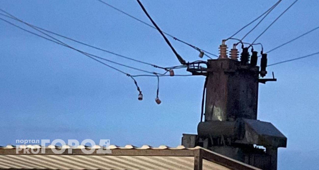 Чебоксарцы снова столкнулись с отсутствием электричества