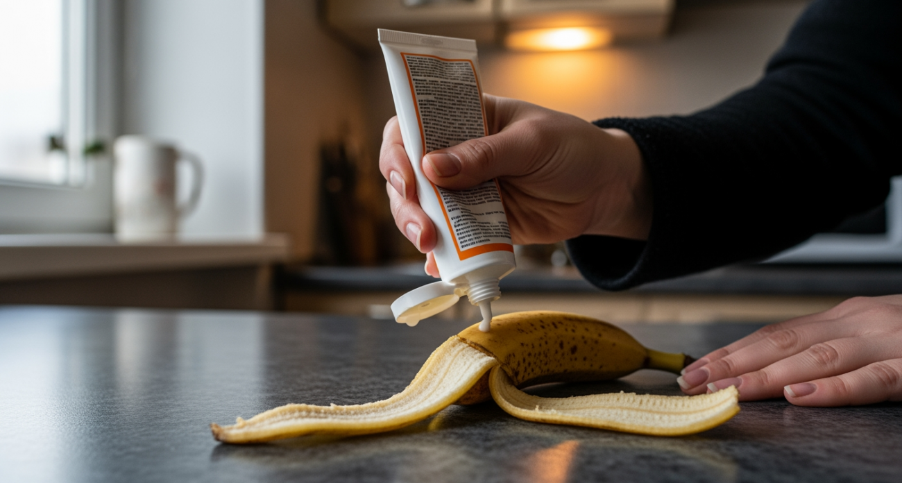 Посыпаю кожуру банана обычной солью — теперь весь зимний сезон наслаждаюсь простым, но гениальным решением для тех, кто ценит свое время