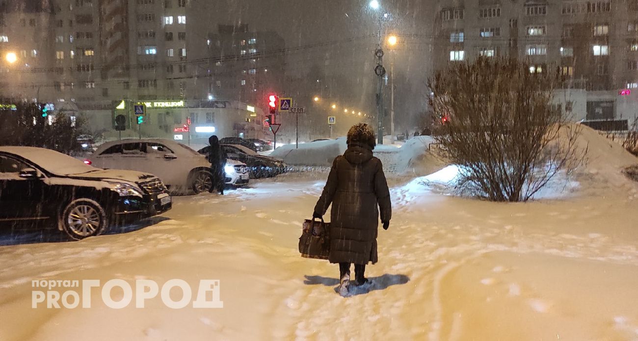 Чувашию ждет снежная пятница с метелью и гололедицей