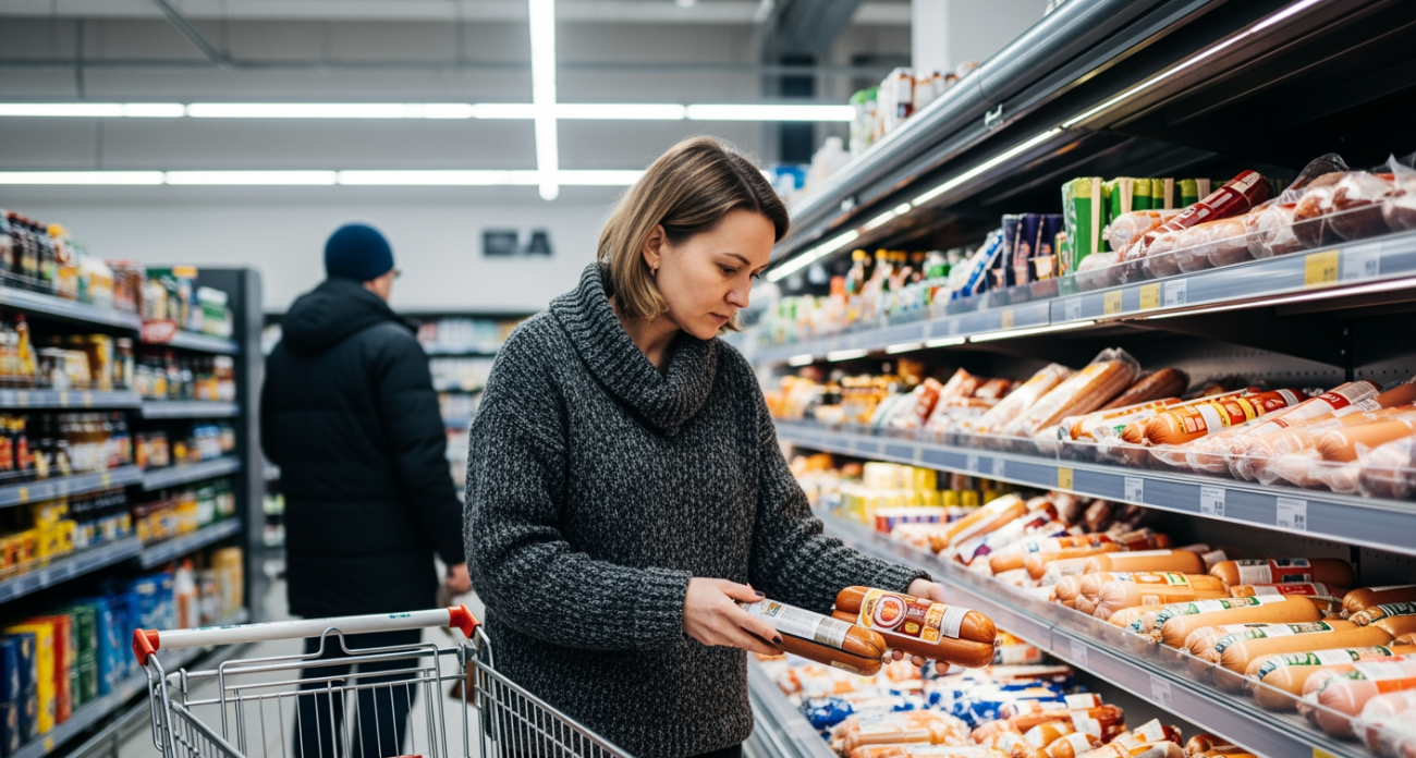 Опытные покупатели раскрыли главный секрет выбора колбасы по маленькой детали на упаковке