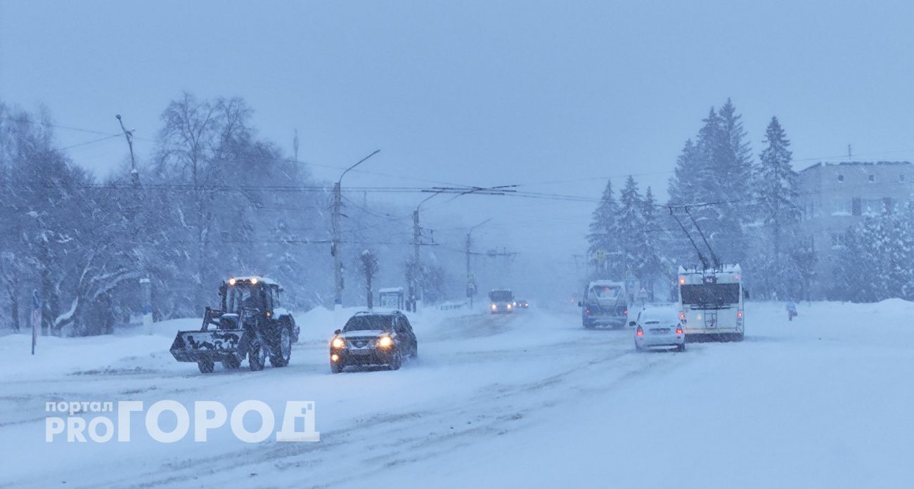 После двухдневного снегопада в Чувашию придут 35-градусные морозы
