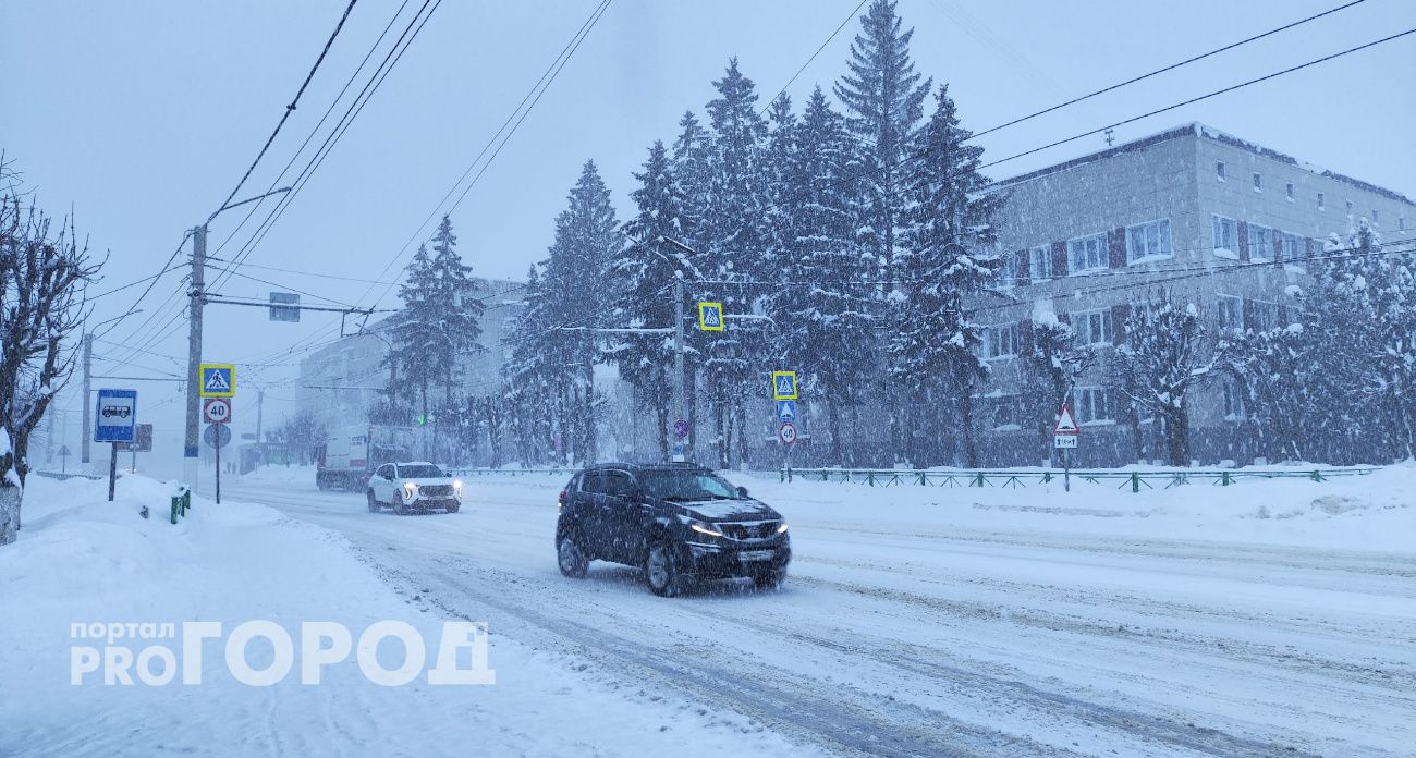Сильный снегопад и мороз до -18 ждет Чувашию в субботу