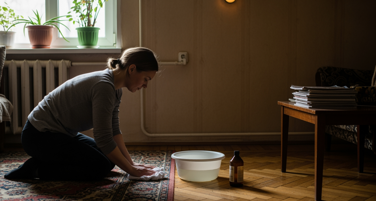 Простой трюк с обычной солью: домашний способ вернуть ковру первозданную чистоту всего за полчаса без химчистки