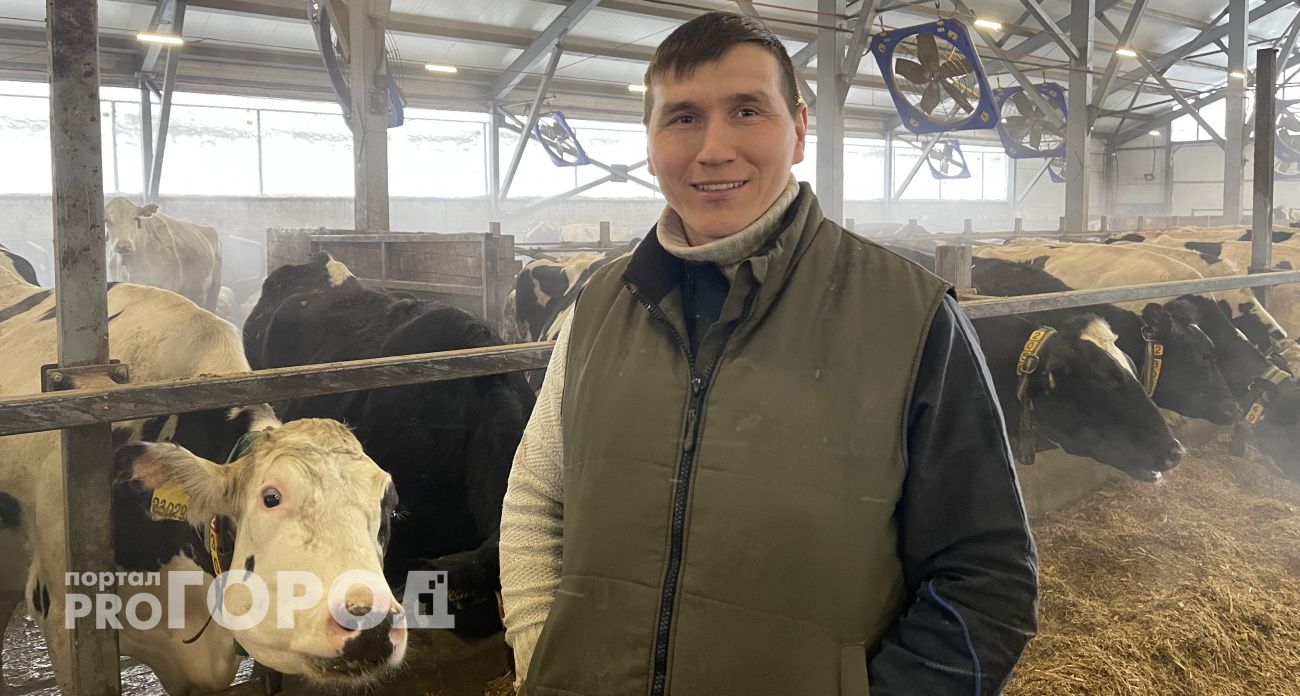 Молодой ветеринар из Чувашии помогает коровам стать мамами: делает УЗИ буренкам и даже "программирует" пол теленка