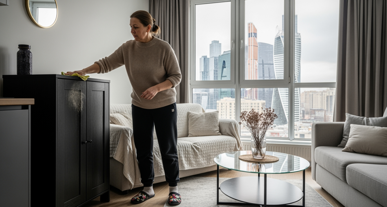 Секрет чистоты от профессионалов отелей: простой метод горничных навсегда решил проблему пыли в моем доме